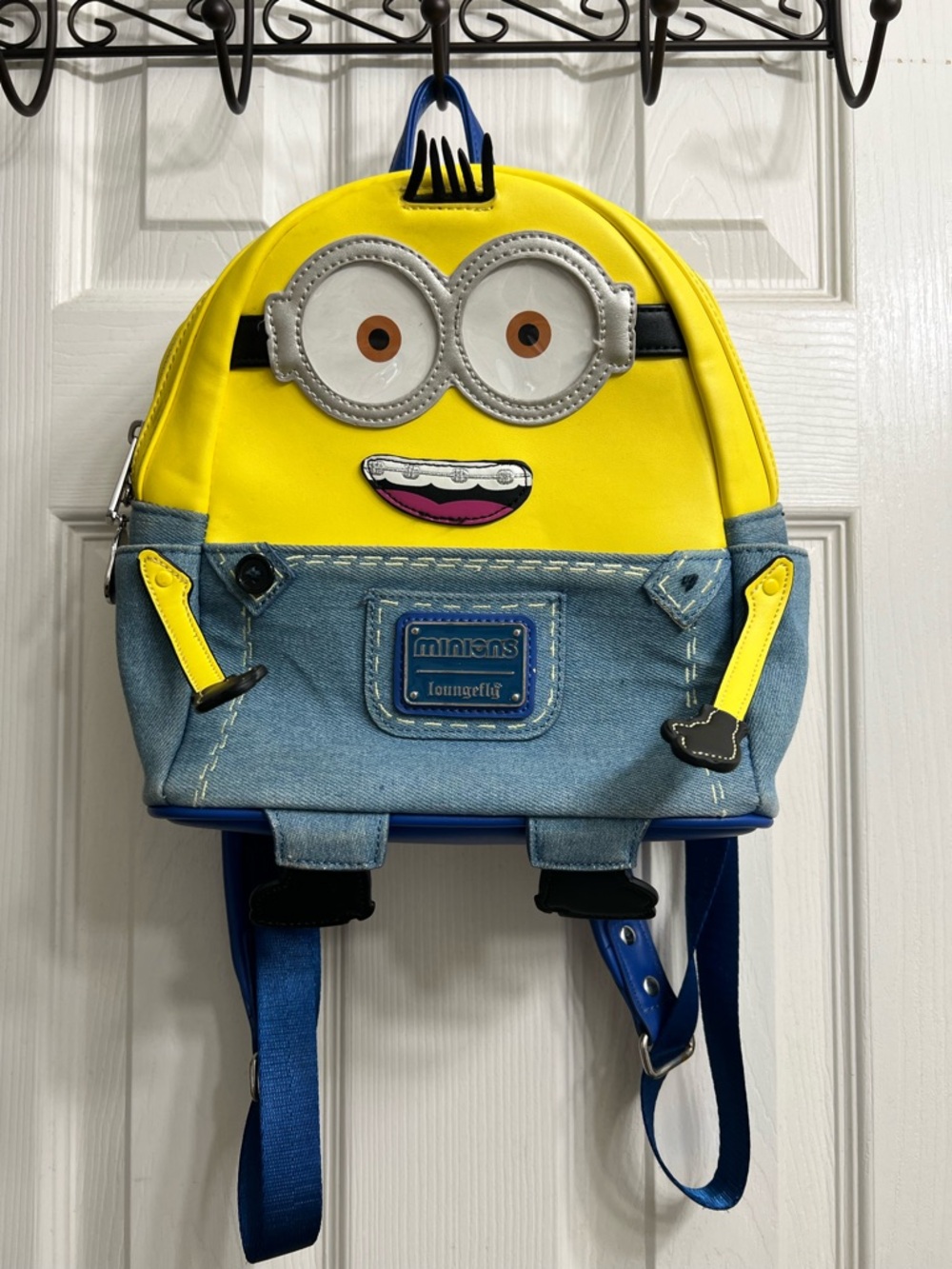 Loungefly Mini Backpack  Minions Otto Universal Studios *FLAWS SEE DESC* RARE